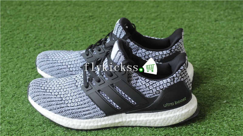 Real Boost Adidas Ultra Boost UB 4.0 Black White BB6169